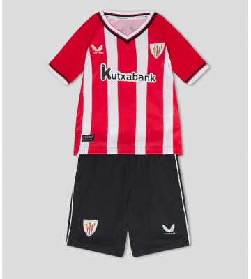 Maillot de foot Athletic Bilbao Domicile enfant 2023-24 Manches Courte (+ pantalon court)